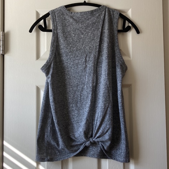J Crew Heather Grey Muscle Tank Top - Picture 4 of 6